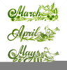 Clipart Mois De Mars Image