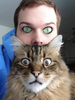 E D C Cd Ed D B F Cat And Person Eye Swap Is Fueled By Your Nightmares Image