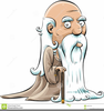 Wise Old Man Clipart Image