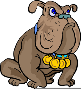 Clipart Of A Bulldog Image