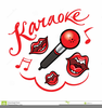 Karaoke Singing Clipart Image