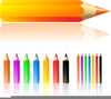 Colouring Pencils Clipart Image