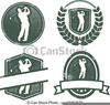 Golf Club Clipart Vector Free Image