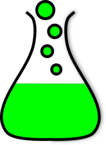 Beaker Green Bubble Prezi Clip Art