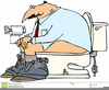 Clipart Sitting On Toilet Image