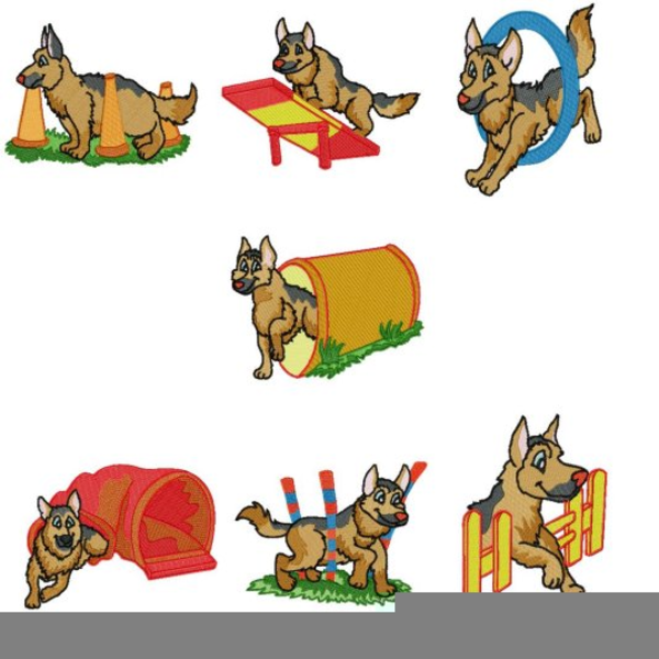 Dog Agility Clipart | Free Images at Clker.com - vector clip art online