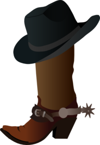 Cowboy Boot And Hat Clip Art at Clker.com - vector clip art online ...