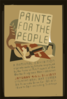 Prints For The People A National Exhibition Of Prints Made By Artists Employed By The Federal Art Project Of The Works Progress Administration. Clip Art