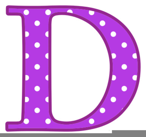 Lowercase D Clip Art