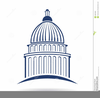 Capitol Building Washington Dc Free Clipart Image