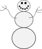 Snowman Clip Art