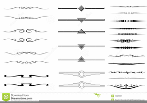 Clipart Line Separators Image