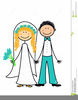 Happy Married Couple Clipart Image
