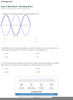 Standing Waves Worksheet Image