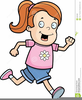 Free Jogging Clipart Image