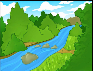 Clipart Rivers Streams | Free Images at Clker.com - vector clip art ...