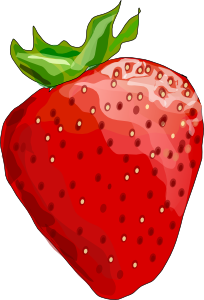 Strawberry 9 Clip Art at Clker.com - vector clip art online, royalty