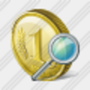 Icon Coin Search Image