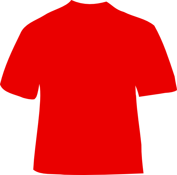 Download Red T Shirt Clip Art at Clker.com - vector clip art online ...