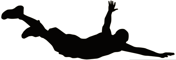 Man Diving Silhouette | Free Images at Clker.com - vector clip art ...
