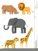 Free Clipart Group Of Animals Image
