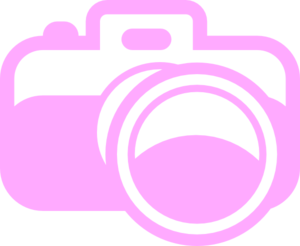 Pink Camera For Photography Logo Clip Art