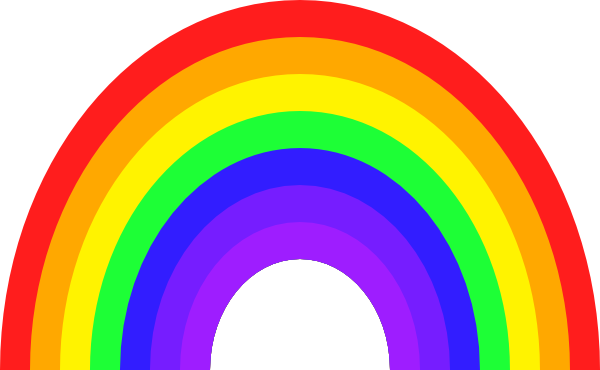 Download Bigger Rainbow Clip Art at Clker.com - vector clip art ...