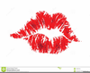 Kissing Lip Clipart Image