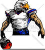 Philadelphia Eagles Football Clipart Image