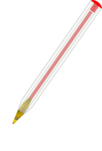Red Ballpoint Pen Clip Art
