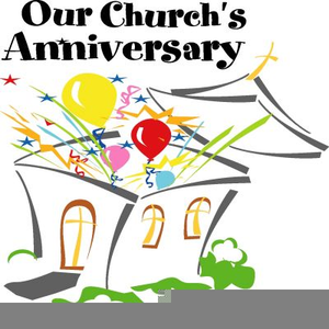 Happy Church Anniversary Clipart Image