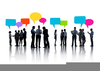 Networking Social Hour Clipart Image