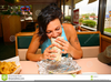 Free Clipart Of People Eating Dinner Image