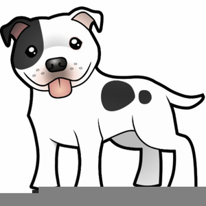 Clipart Of A Staffordshire Bull Terrier Image