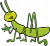 Free Clipart Cricket Insect Image