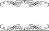 Decorative Swirls Loops Clipart Image