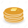 Pancake And Syrup Clipart Image