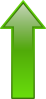 Arrow-up-green Clip Art