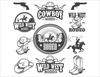 Free Vintage Cowboy Clipart Image