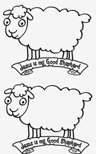 The Lord Is My Shepherd Clipart Image