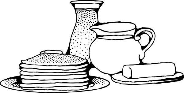 Breakfast With Pancakes Clip Art at Clker.com - vector clip art online