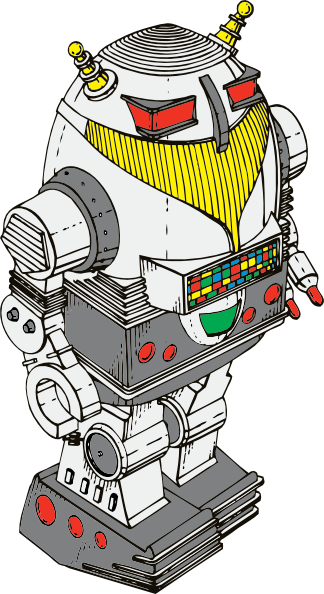 Toy Robot Clip Art at Clker.com - vector clip art online, royalty free