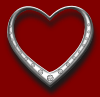 Heart With Diamonds Clip Art