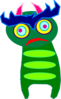 Green Monster 2 Clip Art