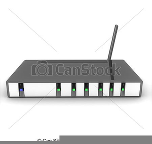Modem Clipart Image