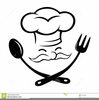 Free Black And White Chef Clipart Image