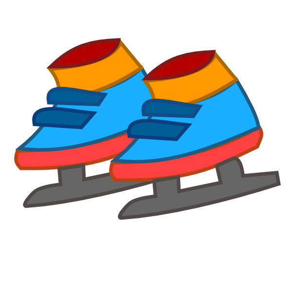 Ice Skates Clip Art at Clker.com - vector clip art online, royalty free