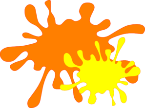 Splash Orange Clip Art at  - vector clip art online, royalty free  & public domain