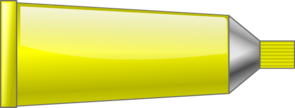 Color Tube Yellow Clip Art