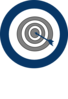 Blue Bulls Eye Clip Art